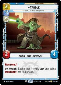 Yaddle - A Chance To Make Things Right - Legends of the Force - 045/264
