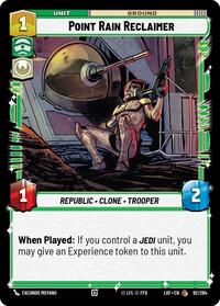 Point Rain Reclaimer - Legends of the Force - 092/264