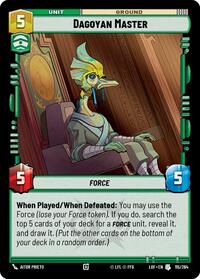 Dagoyan Master - Legends of the Force - 115/264