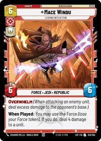 Mace Windu - Leaping into Action - Legends of the Force - 149/264