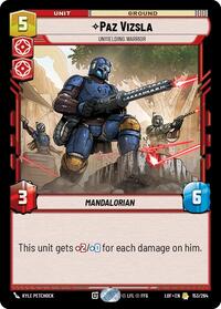 Paz Vizsla - Unyielding Warrior - Legends of the Force - 153/264