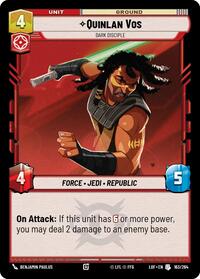 Quinlan Vos - Dark Disciple - Legends of the Force - 163/264