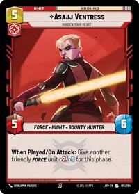 Asajj Ventress - Harden Your Heart - Legends of the Force - 165/264
