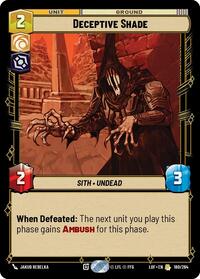 Deceptive Shade - Legends of the Force - 180/264