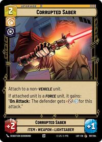 Corrupted Saber - Legends of the Force - 187/264