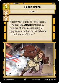 Force Speed - Legends of the Force - 205/264