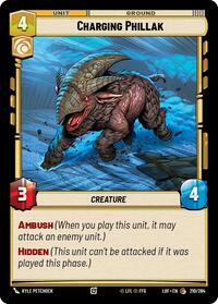 Charging Phillak - Legends of the Force - 210/264