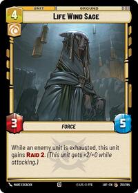 Life Wind Sage - Legends of the Force - 212/264