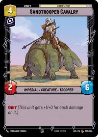 Sandtrooper Cavalry - Legends of the Force - 232/264