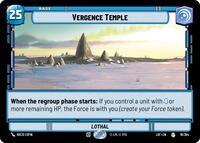Vergence Temple - Legends of the Force - 019/264