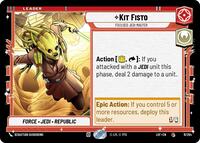 Kit Fisto - Focused Jedi Master - Legends of the Force - 011/264