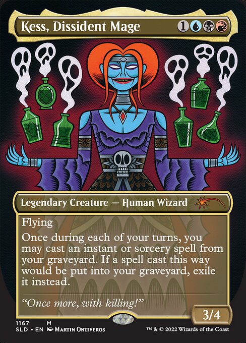 Kess, Dissident Mage - Secret Lair Drop - 1167