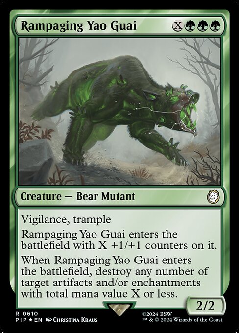 Rampaging Yao Guai - Fallout - 610