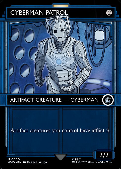 Cyberman Patrol - Doctor Who - 550