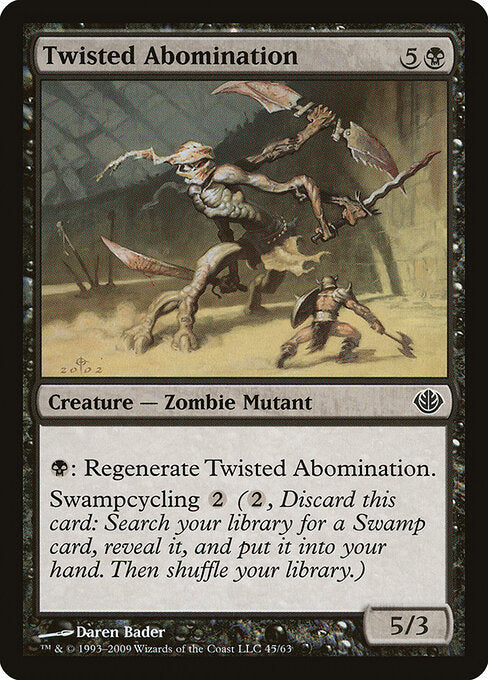 Twisted Abomination - Duel Decks: Garruk vs. Liliana - 45