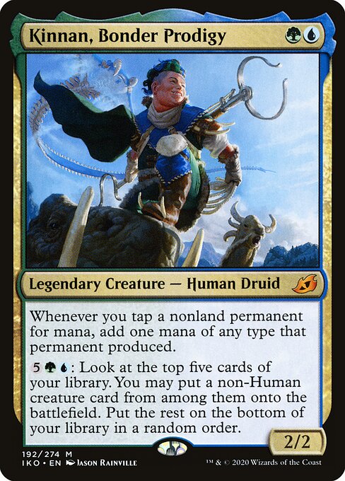 Kinnan, Bonder Prodigy - Ikoria: Lair of Behemoths - 192