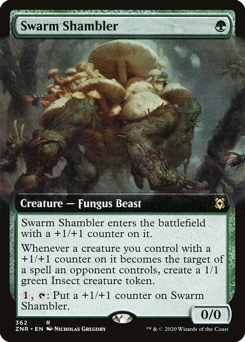 Swarm Shambler - Zendikar Rising - 362