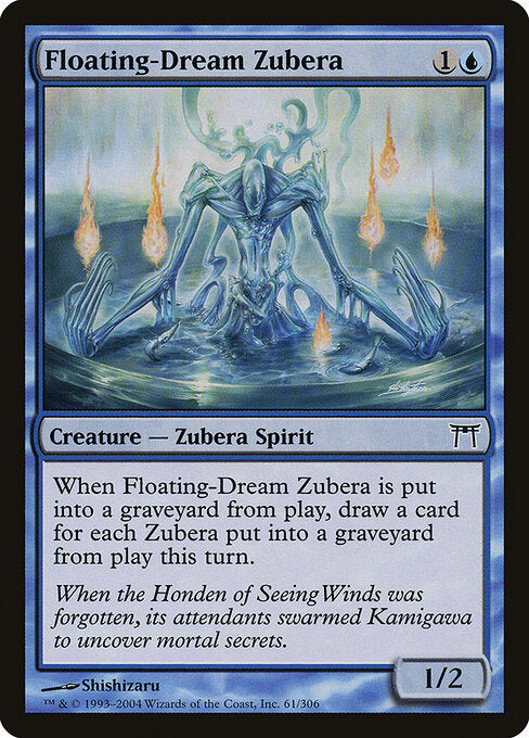 Floating-Dream Zubera - Champions of Kamigawa - 61