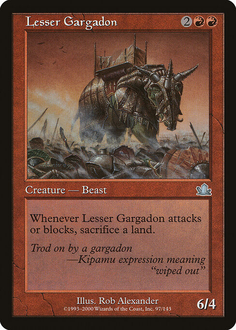 Lesser Gargadon - Prophecy - 97