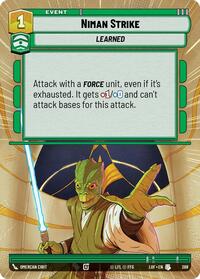 Niman Strike (Hyperspace) - Legends of the Force - 388