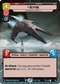 Scythe - Intimidating Silhouette (Hyperspace) - Legends of the Force - 399