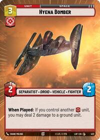 Hyena Bomber (Hyperspace) - Legends of the Force - 422