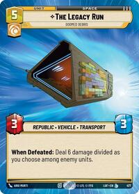 The Legacy Run - Doomed Debris (Hyperspace) - Legends of the Force - 477
