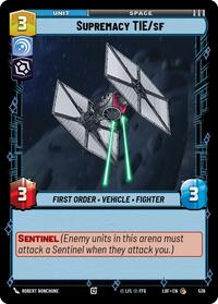 Supremacy TIE/sf (Foil) - Legends of the Force - 536