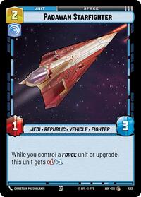 Padawan Starfighter (Foil) - Legends of the Force - 562