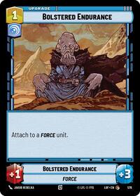 Bolstered Endurance (Foil) - Legends of the Force - 576