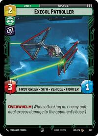 Exegol Patroller (Foil) - Legends of the Force - 582