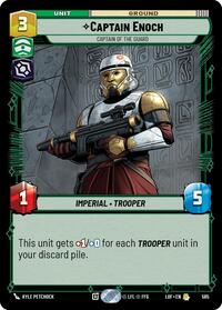 Captain Enoch - Captain of the Guard (Foil) - Legends of the Force - 585