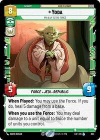 Yoda - My Ally is the Force (Foil) - Legends of the Force - 603