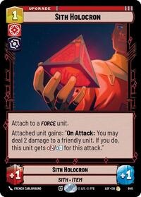 Sith Holocron (Foil) - Legends of the Force - 640