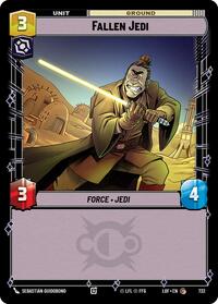 Fallen Jedi (Foil) - Legends of the Force - 732