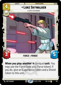 Luke Skywalker - A Hero's Beginning (Foil) - Legends of the Force - 751