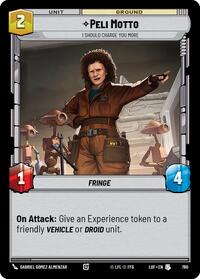 Peli Motto - I Should Charge You More (Foil) - Legends of the Force - 760