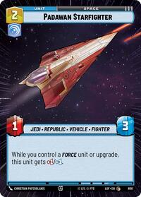Padawan Starfighter (Hyperspace Foil) - Legends of the Force - 800