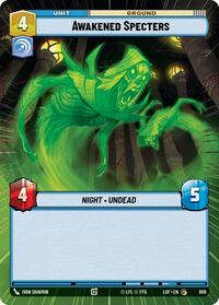 Awakened Specters (Hyperspace Foil) - Legends of the Force - 806