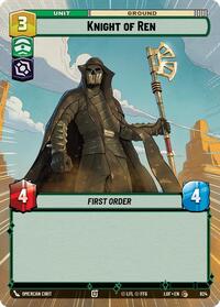 Knight of Ren (Hyperspace Foil) - Legends of the Force - 824