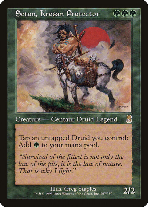 Seton, Krosan Protector - Odyssey - 267