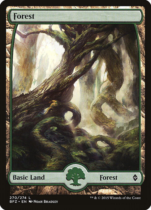 Forest - Battle for Zendikar - 270