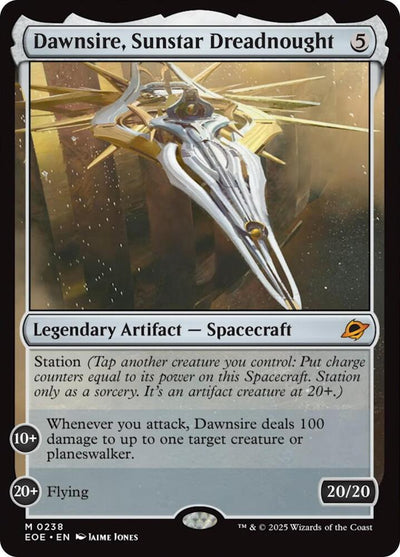 Dawnsire, Sunstar Dreadnought [Edge of Eternities]