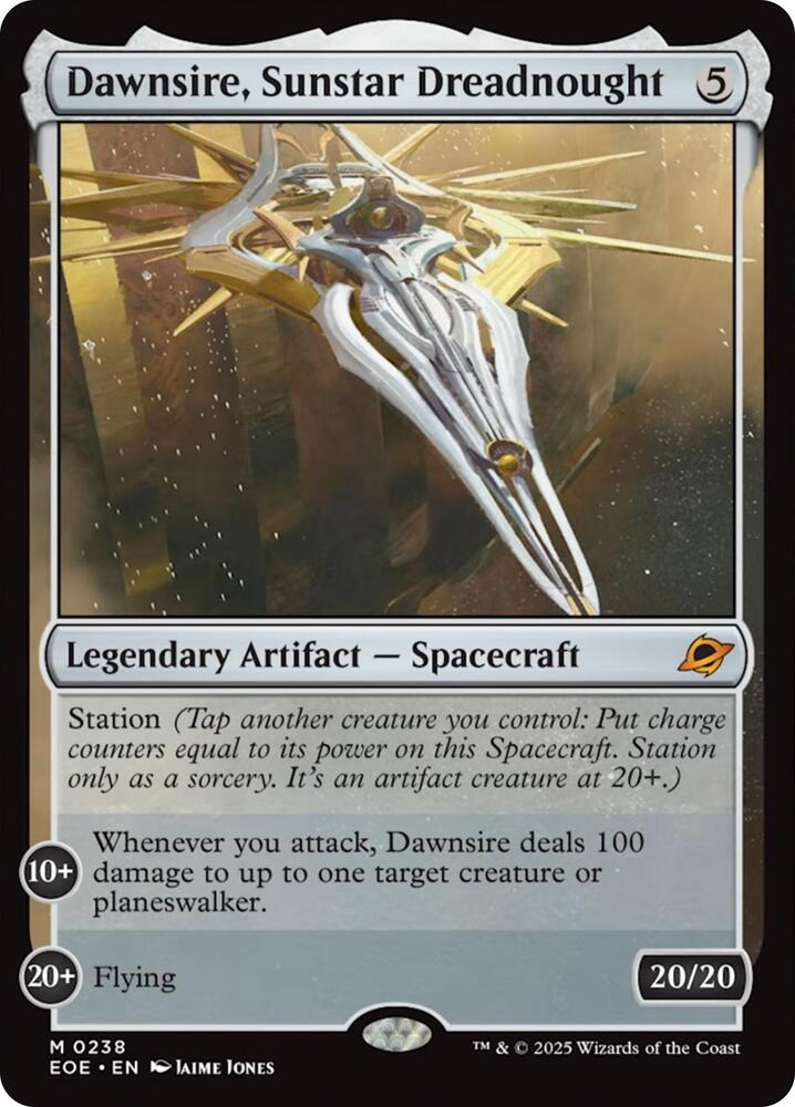 Dawnsire, Sunstar Dreadnought [Edge of Eternities]