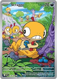 Scraggy - 138/086 - SV: White Flare - 138/086