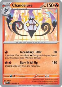 Chandelure - SV: White Flare - 018/086