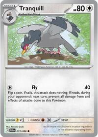 Tranquill - SV: Black Bolt - 072/086