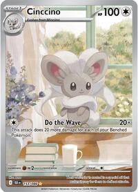 Cinccino - 153/086 - SV: Black Bolt - 153/086