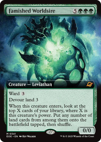 Famished Worldsire (Extended Art) [Edge of Eternities]