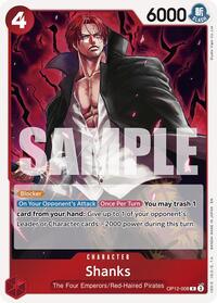 Shanks (008) - Legacy of the Master - OP12-008